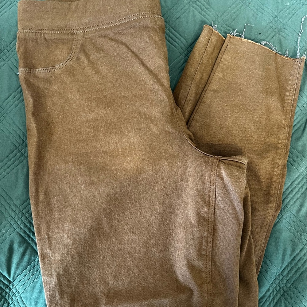 Old Navy Brown Rockstar Super Skinny Jeggings